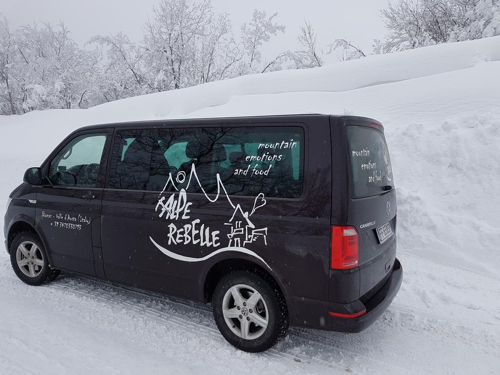 Alpe Rebelle Bed & Breakfast Bionaz Bagian luar foto